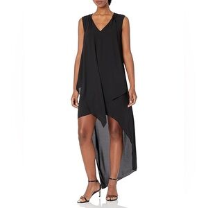 BCBGMaxAzria Black Asymmetrical Dress